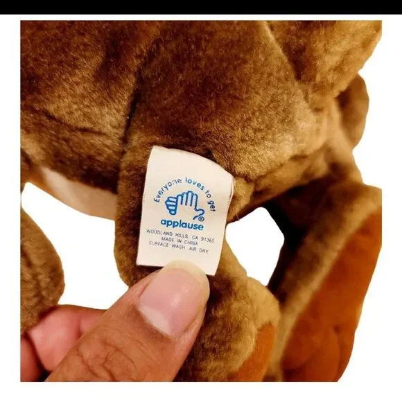 Tasmanian Devil Taz 9.5 inch plush doll Applause Looney Tunes Plush - Picture 5 of 6